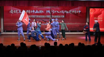 园林街道举办主题文艺汇演 献礼建党104周年