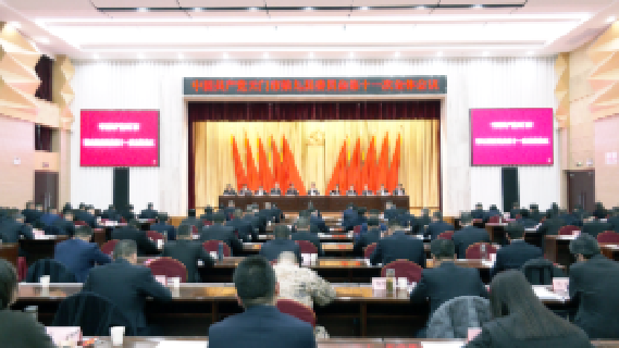 中共天门市委九届十一次全体会议举行 