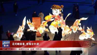 花灯映新春 年味分外浓