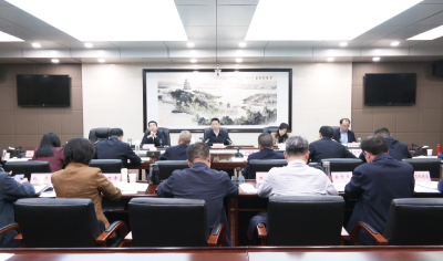 纪道清主持召开“仙天潜”一体化发展工作推进会议 锚定目标任务 加强协作配合 加快推进“仙天潜”一体化发展