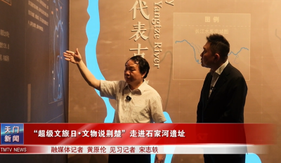 “超级文旅日•文物说荆楚”走进石家河遗址