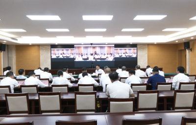 纪道清就贯彻落实全省防汛救灾工作紧急调度会精神强调 树牢底线思维 保持实战姿态 确保人民群众生命财产安全和社会大局持续稳定