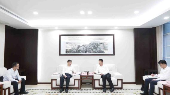 纪道清会见中国银行湖北省分行副行长杨健一行  持续深化务实合作 携手实现共赢发展
