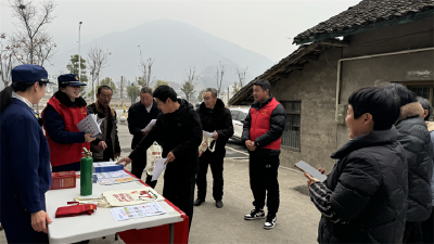 林区消防救援大队深入阳日镇阳日村开展消防宣传活动
