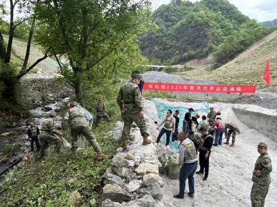 实战练兵 松柏镇开展多灾种综合应急演练