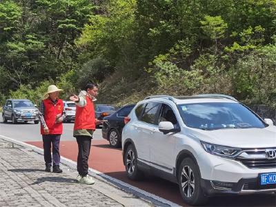 大九湖镇多部门联动 护航景区“五一”平安游
