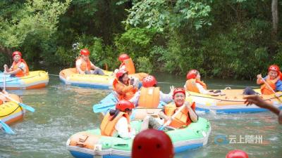 炎炎夏日好去处！来大洪山漂流解解暑