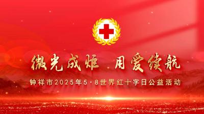 “微光成炬  用爱续航”——钟祥市2025年世界红十字日公益活动