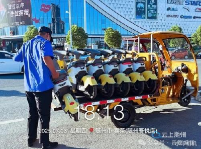 不惧高温“烤”验  “汗”卫停车秩序   聚焦城市管理 让“旧貌”焕“新颜”