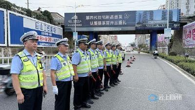 广水市交管大队夜查“酒驾”不松懈 热浪滚滚“护平安”