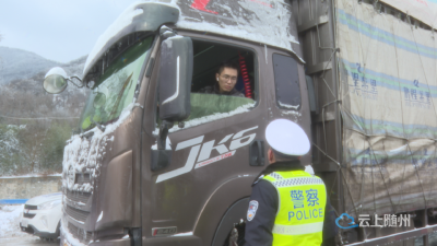 雪降武胜关  广水全力保障鄂豫通道畅通