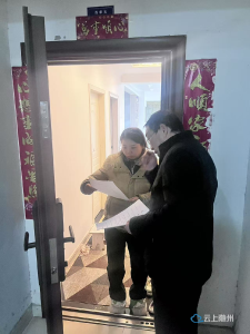 孔家坡社区：网格服务暖返乡 创文宣传入人心