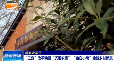 V视|《新春走基层》 “三变”改革唤醒“沉睡农房” “自在小院”绘就乡村新景