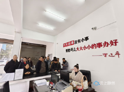 收心归位启新程 便民服务“自奋蹄” ——洪山镇党群服务中心复工首日高效运转暖民心