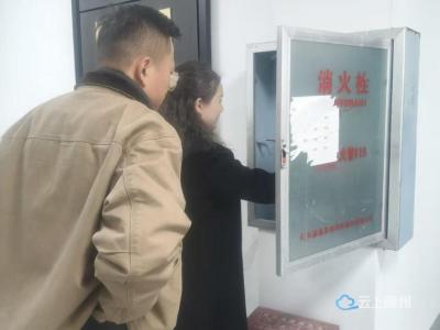 孔家坡社区：安全排查反诈宣传并行 倡导清明文明祭扫