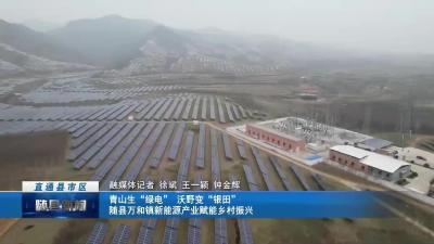 【建功支点建设·镇域行】青山生“绿电” 沃野变“银田” 随县万和镇新能源产业赋能乡村振兴