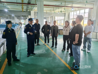 随县消防救援局上门帮扶指导企业