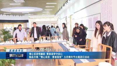 青心采茶悟廉韵 青春逐梦守初心 随县开展“青心采茶·青春留香”五四青年节主题团日活动
