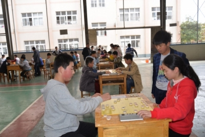 广水市象棋活动进校园 实验初中举行首届学生象棋大赛