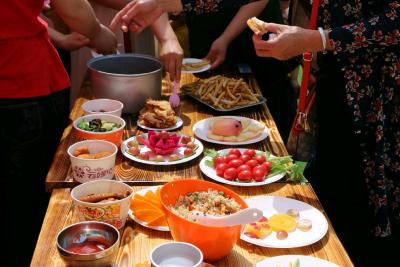 华大新星幼儿园 六一亲子美食节