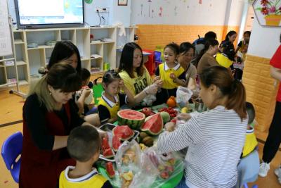 华大新星幼儿园 六一亲子美食节