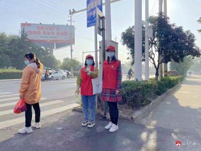 【創城在行動】市紀委監委：文明勸導我先行，青年干部展風采