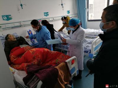 廣水市一醫院到馬坪鎮衛生院指導新冠患者救治工作