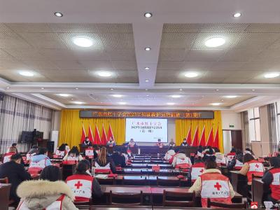 【越·广水】陈巷镇：广水市“红十字会”救护员培训班第一期开班