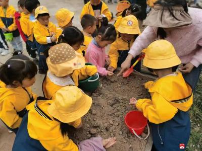 小手添新绿  幼苗伴成长——蔡河镇中心幼儿园植树节活动