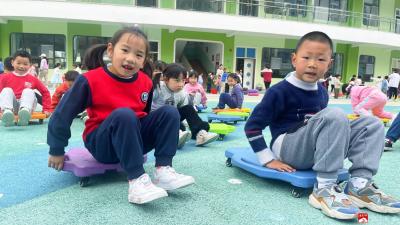 华师广水附属幼儿园：玩转幼儿体能训练