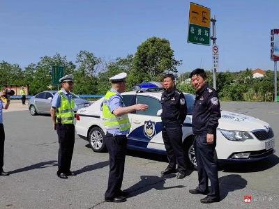 廣水交警突出“五個開展”  打贏“五一”假期交通安保戰