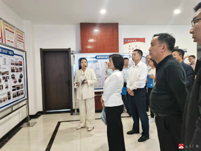 【越·广水】舒敏到湖北磊落律师事务所开展新的社会阶层人士联谊会律师之家调研