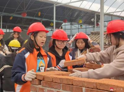 余店镇中心中学：劳动实践浸五育  快乐研学润芳华