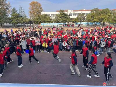 【阅·广水】郝店镇中心小学举行“与绳共舞，健康体魄”跳绳比赛