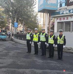 【越•广水】广水交警：站好“高峰岗”   守护“平安线”