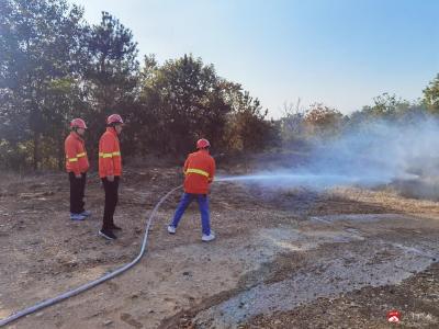 【越•广水】马坪镇组织消防队员演练 提升营商环境安全保障
