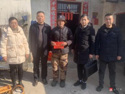 【悦•广水】新春走访送关怀  拥军优属暖人心