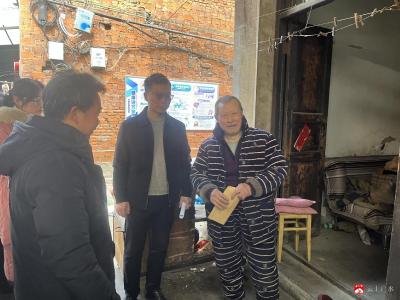 【悦·广水】北正街社区：新春走访慰问 关爱残疾群众 