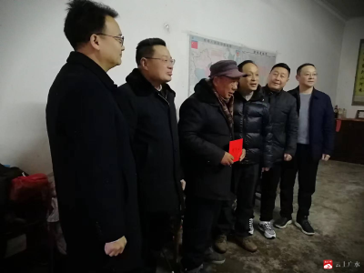 【悦·广水】骆店镇：慰问送真情  岁寒暖民心