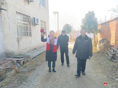 【悦·广水】八一社区：禁放烟花爆竹 筑牢安全防线