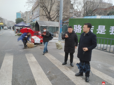 【越·广水】骆店镇多举措做好低温雨雪天气防范应对工作