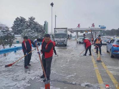 【越·广水】关庙镇：多措并举应对大雪，为居民安全保驾护航
