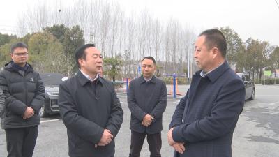 【越·广水】杨光胜走访看望全国人大代表熊永俊