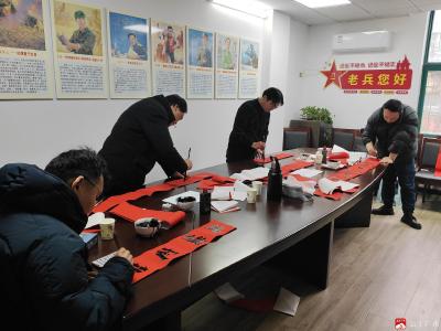 【悦·广水】翰墨飘香迎新春 双拥共建暖人心