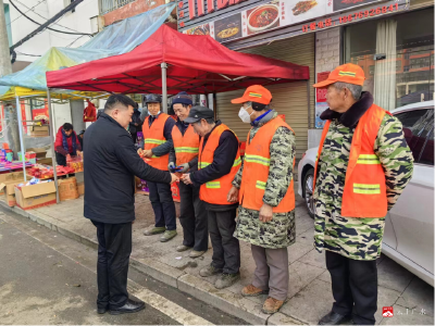 【悦•广水】余店镇:慰问环卫工 真情暖寒冬