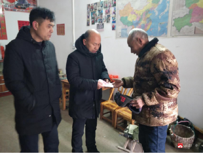 【悦·广水】寒冬送真情 慰问暖兵心 ——太平镇太平社区退役军人服务站开展“情系老兵·温馨暖心”走访慰问活动