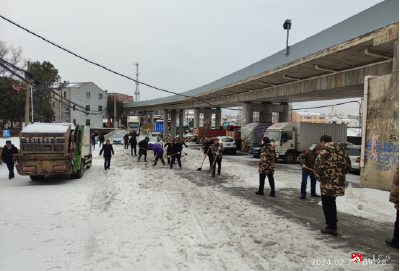 【战冰雪 保安全 保畅通】暴雪+冰冻来袭！长岭镇全力应对！