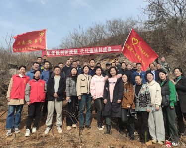 【悦•广水】十里街道办事处：植树填新绿 不负好春光