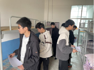 【悦·广水】“学雷锋 见行动”—骆店镇中心中学开展“文明宿舍”评比活动