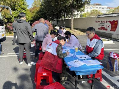 【悦·广水】城郊街道开展无偿献血活动
